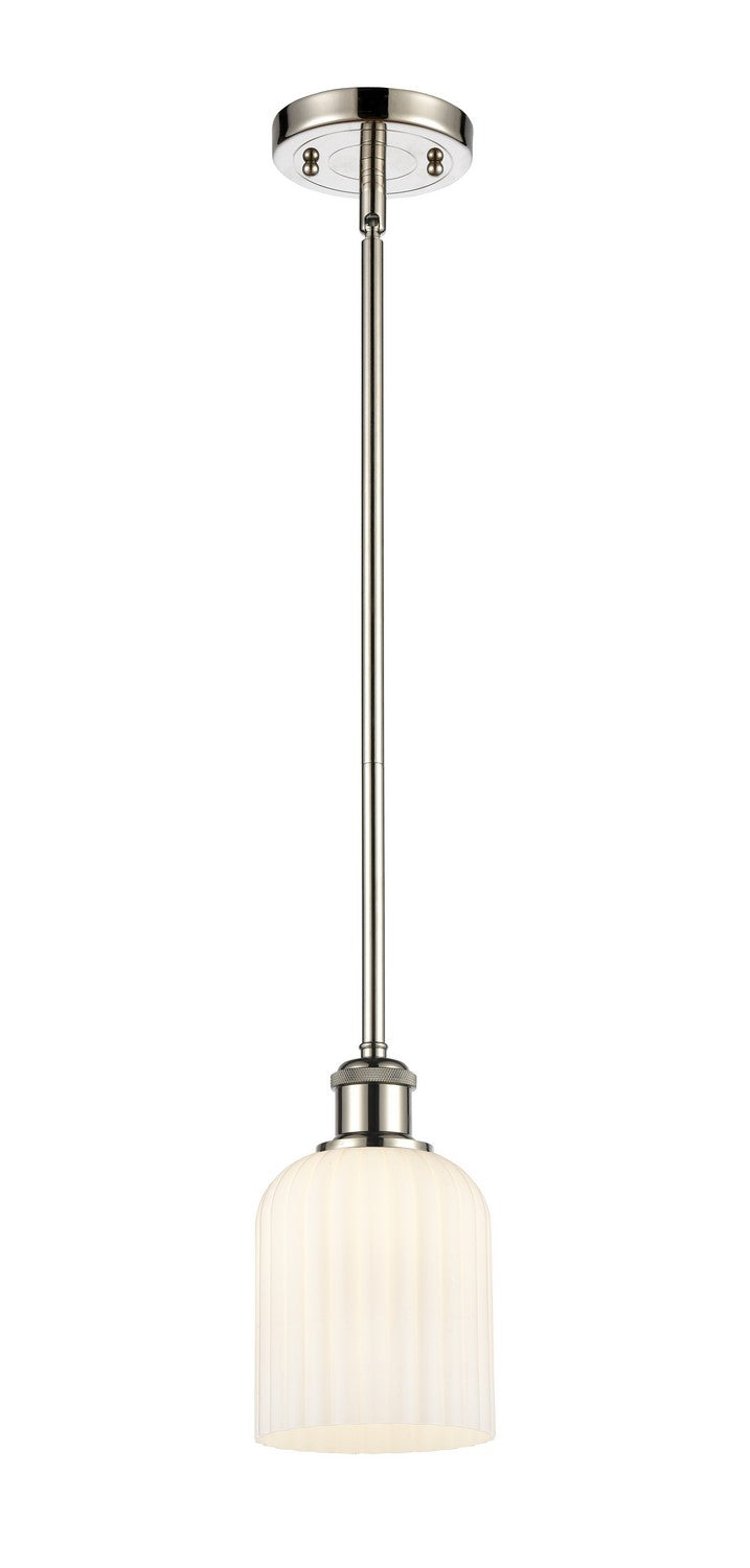 Innovations 516-1S-PN-G559-5GWH One Light Mini Pendant, Polished Nickel