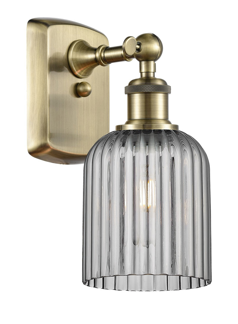 Innovations 516-1W-AB-G559-5SM One Light Wall Sconce, Antique Brass