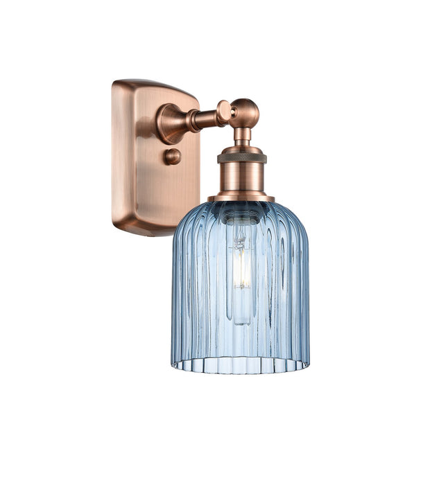 Innovations 516-1W-AC-G559-5BL One Light Wall Sconce, Antique Copper