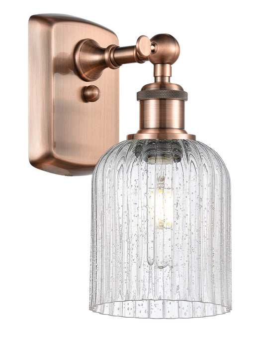 Innovations 516-1W-AC-G559-5SDY One Light Wall Sconce, Antique Copper