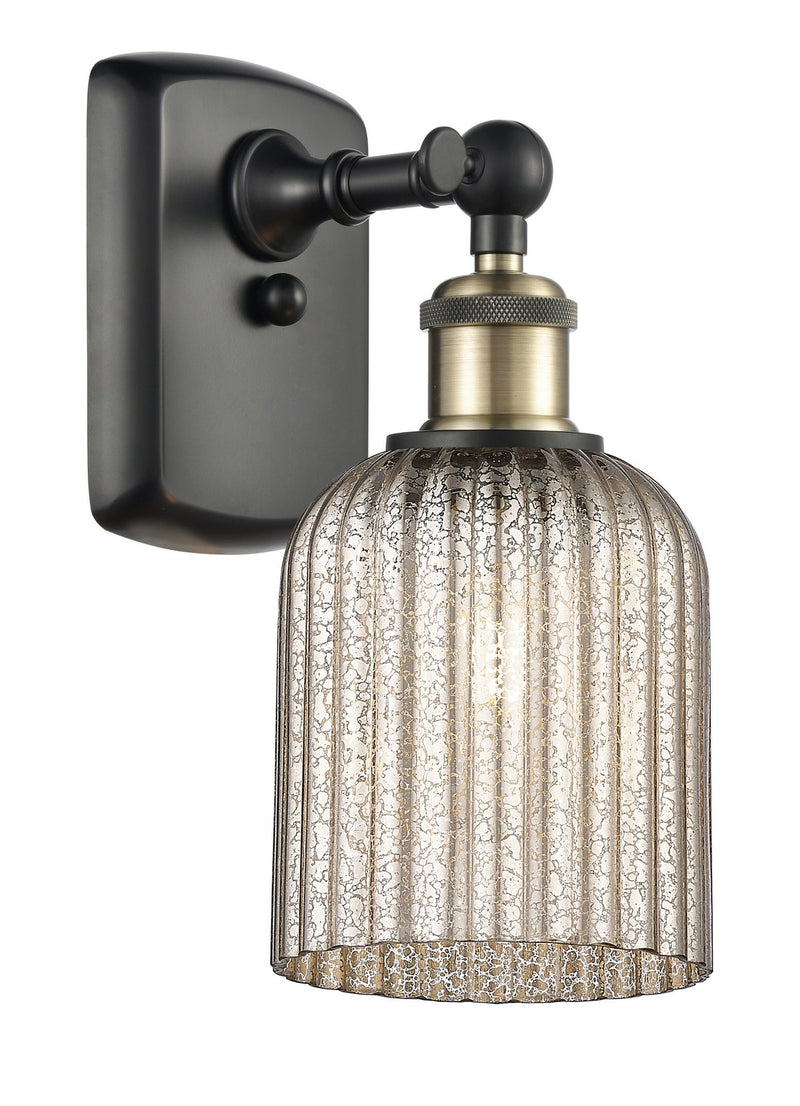 Innovations 516-1W-BAB-G559-5ME One Light Wall Sconce, Black Antique Brass