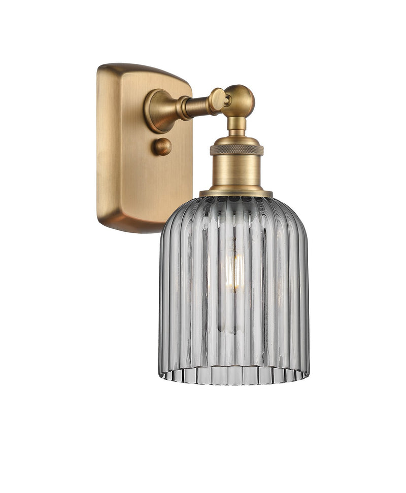 Innovations 516-1W-BB-G559-5SM One Light Wall Sconce, Brushed Brass