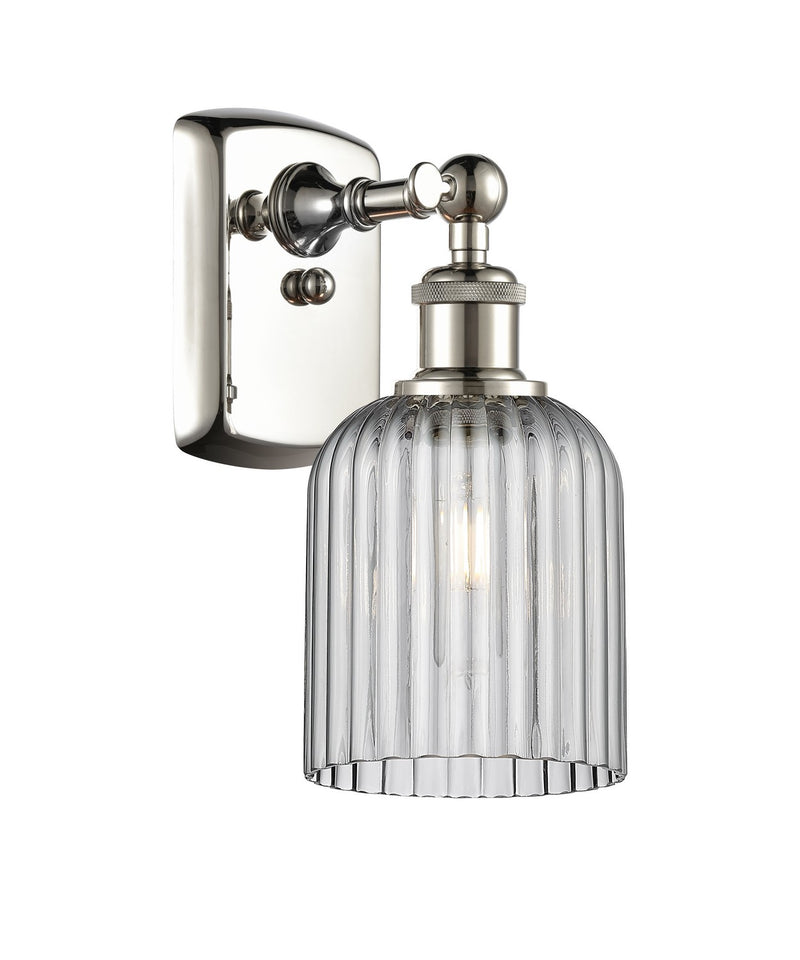 Innovations 516-1W-PN-G559-5SM One Light Wall Sconce, Polished Nickel
