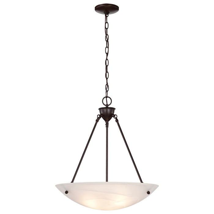 Nuvo Lighting 60-371 Three Light Pendant, Old Bronze