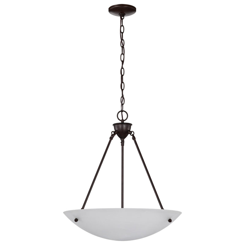 Nuvo Lighting 60-371 Three Light Pendant, Old Bronze