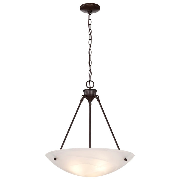 Nuvo Lighting 60-371 Three Light Pendant, Old Bronze