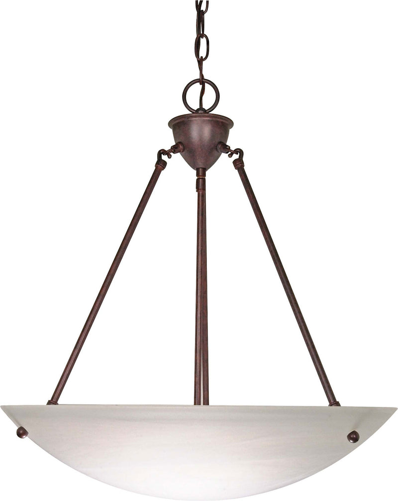 Nuvo Lighting 60-371 Three Light Pendant, Old Bronze