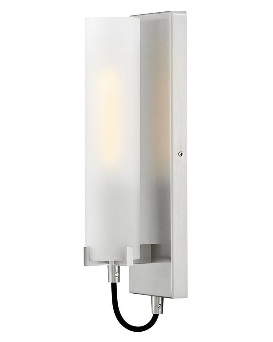 Hinkley 37850BN-WH LED Wall Sconce, Brushed Nickel