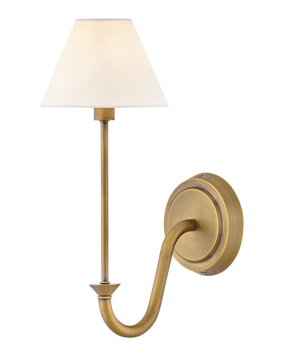 Hinkley 45160HB LED Wall Sconce, Heritage Brass