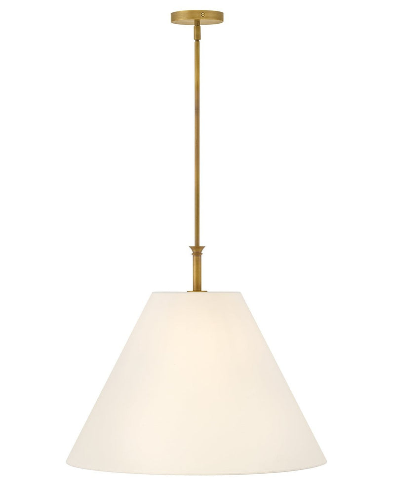 Hinkley 45167HB LED Pendant, Heritage Brass