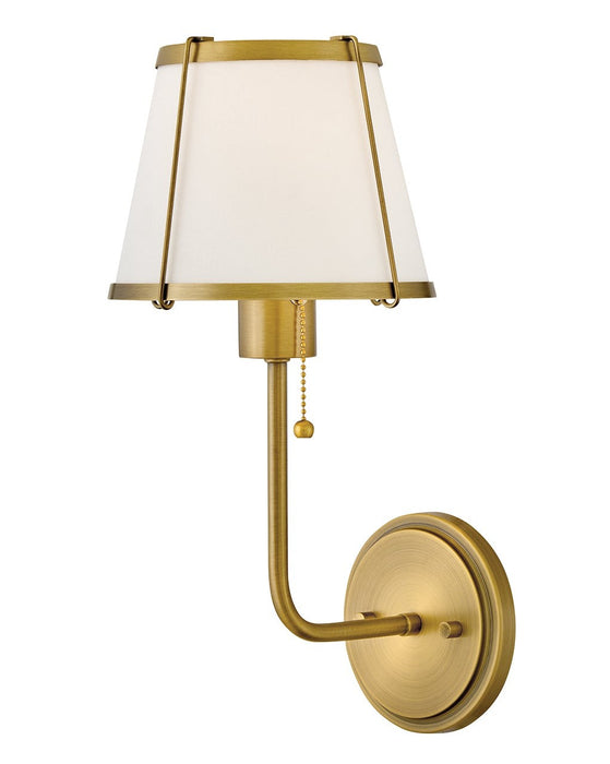 Hinkley 4890LDB-OW LED Wall Sconce, Lacquered Dark Brass