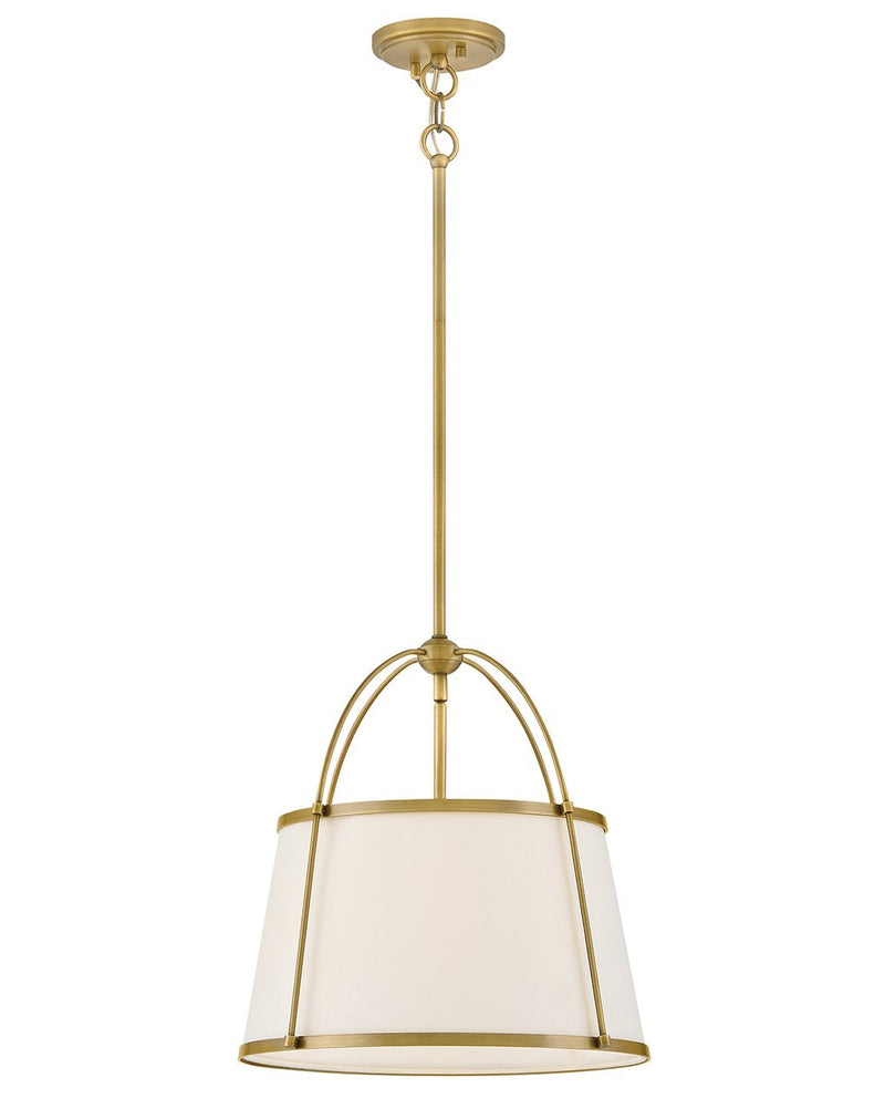 Hinkley 4894LDB-OW LED Pendant, Lacquered Dark Brass