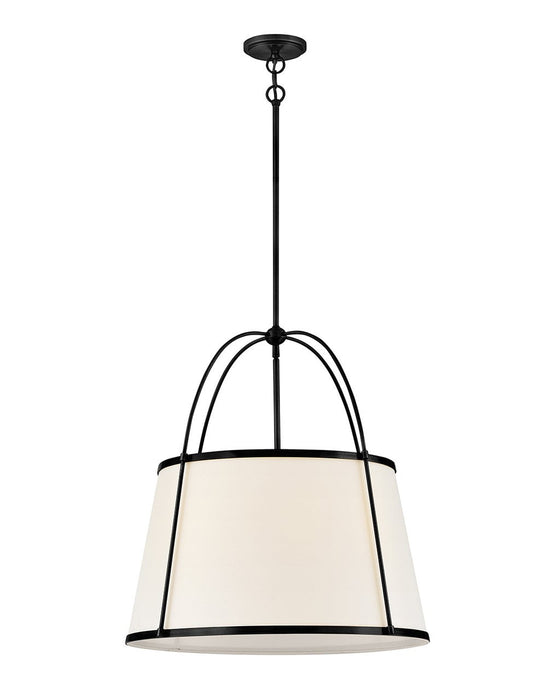 Hinkley 4895BK LED Chandelier, Black