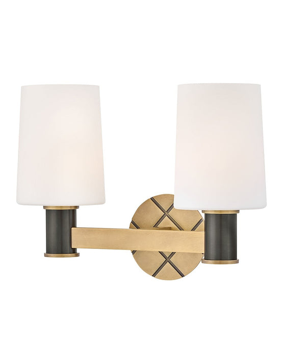 Hinkley 51372HB-BX LED Vanity, Heritage Brass