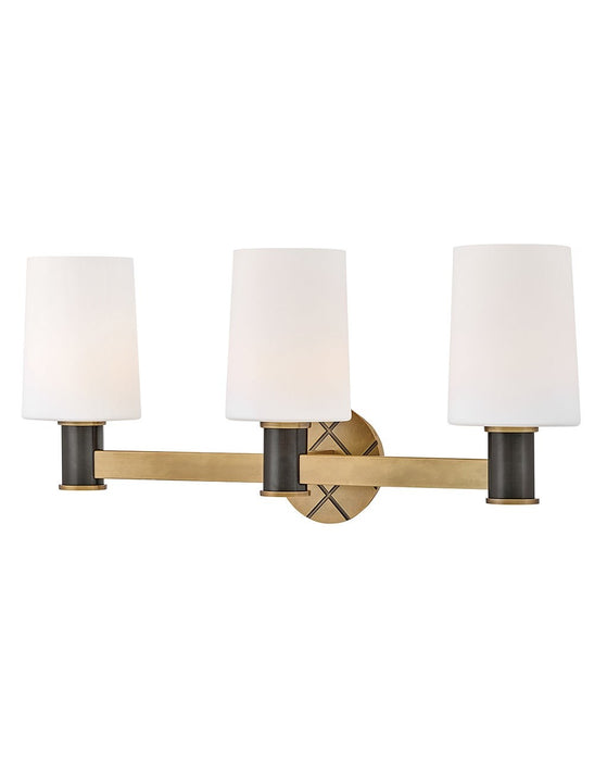 Hinkley 51373HB-BX LED Vanity, Heritage Brass