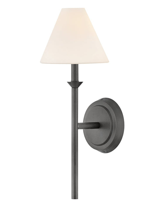 Hinkley 52490BLB-OP LED Wall Sconce, Blackened Brass