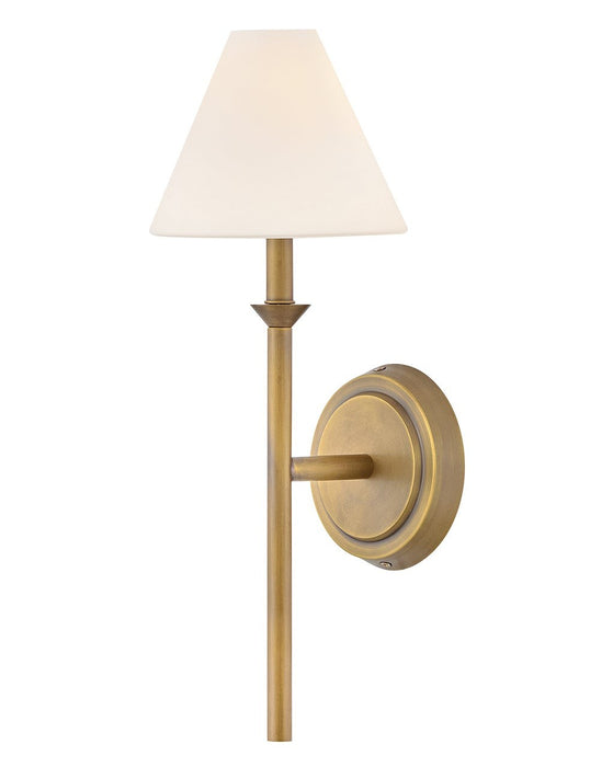 Hinkley 52490HB-OP LED Wall Sconce, Heritage Brass