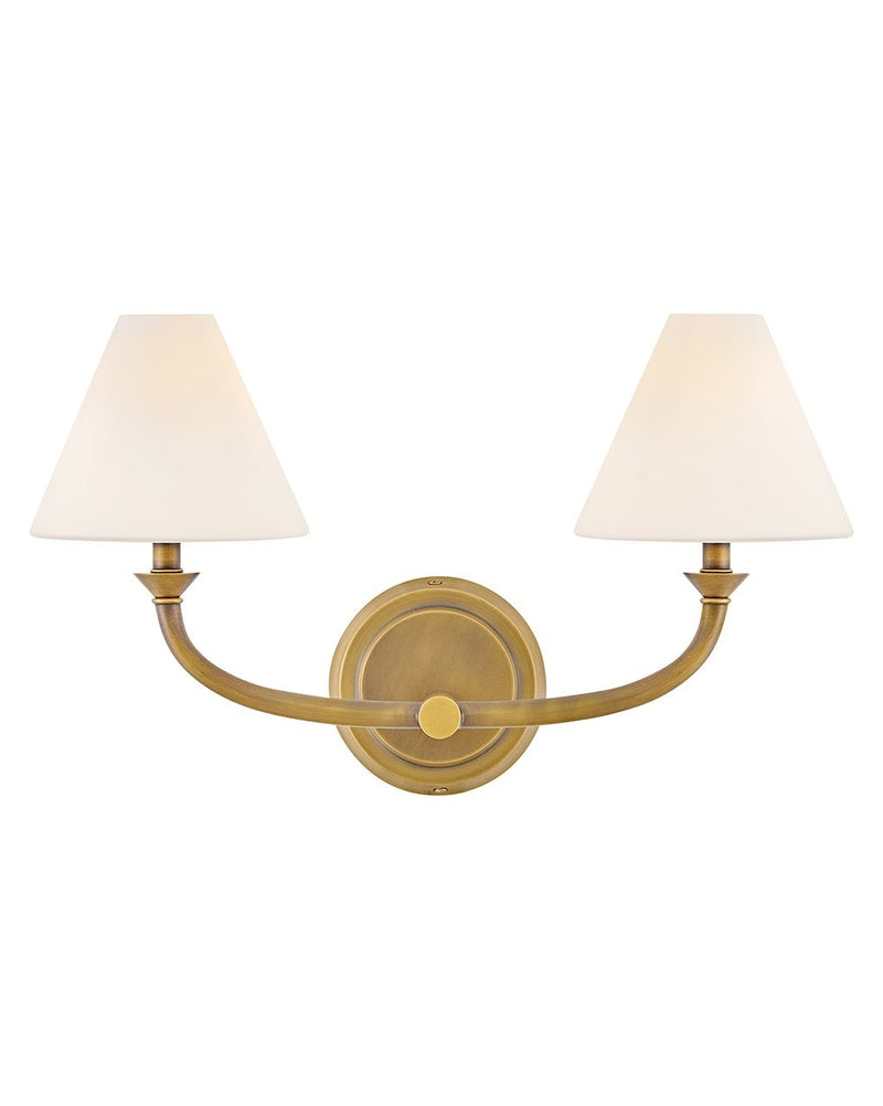Hinkley 52492HB-OP LED Vanity, Heritage Brass