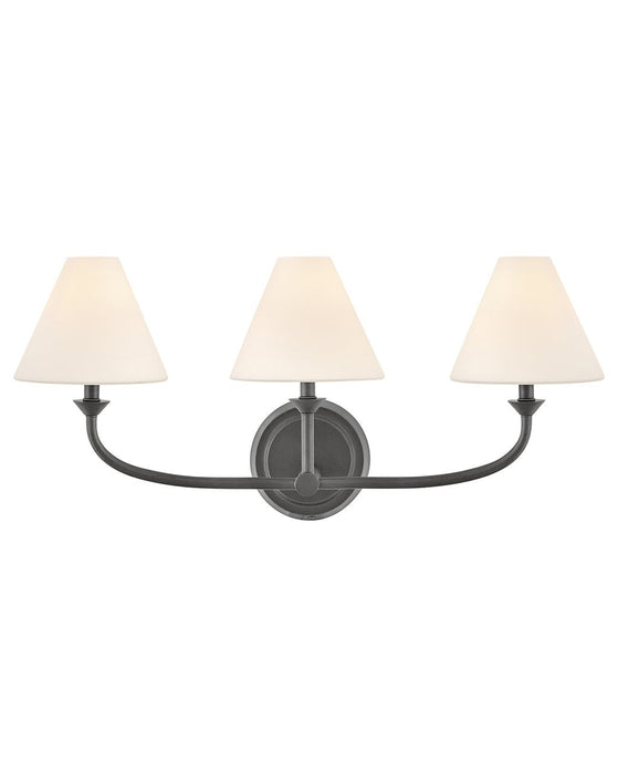 Hinkley 52493BLB-OP LED Vanity, Blackened Brass