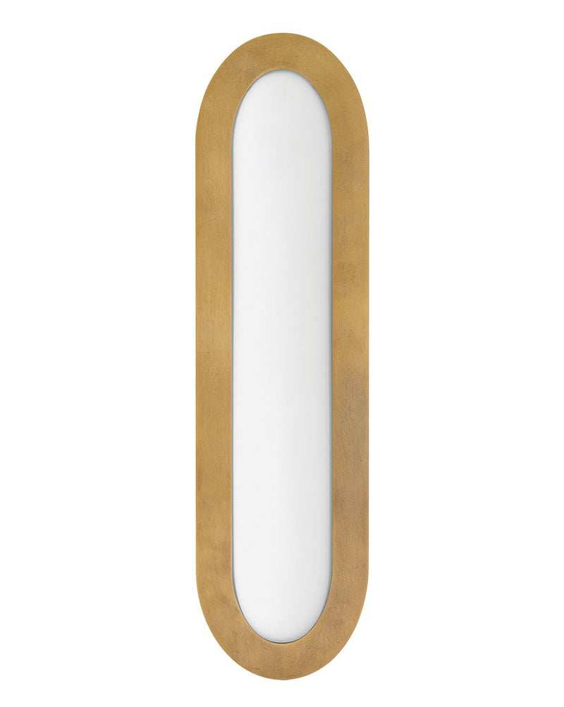 Hinkley 55163HB LED Vanity, Heritage Brass