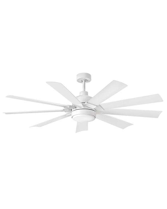 Hinkley 904260FWW-LWD 60" Ceiling Fan, Chalk White