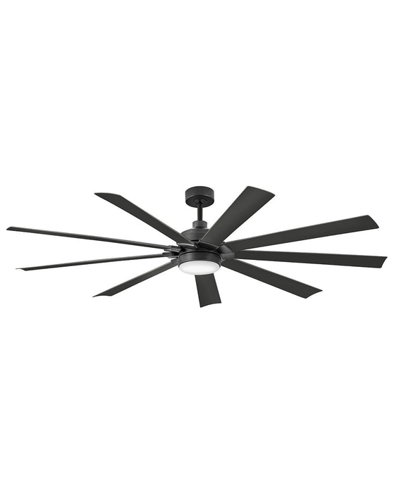 Hinkley 904280FBB-LWD 80" Ceiling Fan, Matte Black