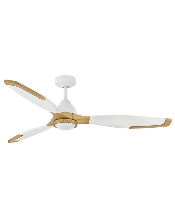 Hinkley 906760FMW-LDD 60" Ceiling Fan, Matte White