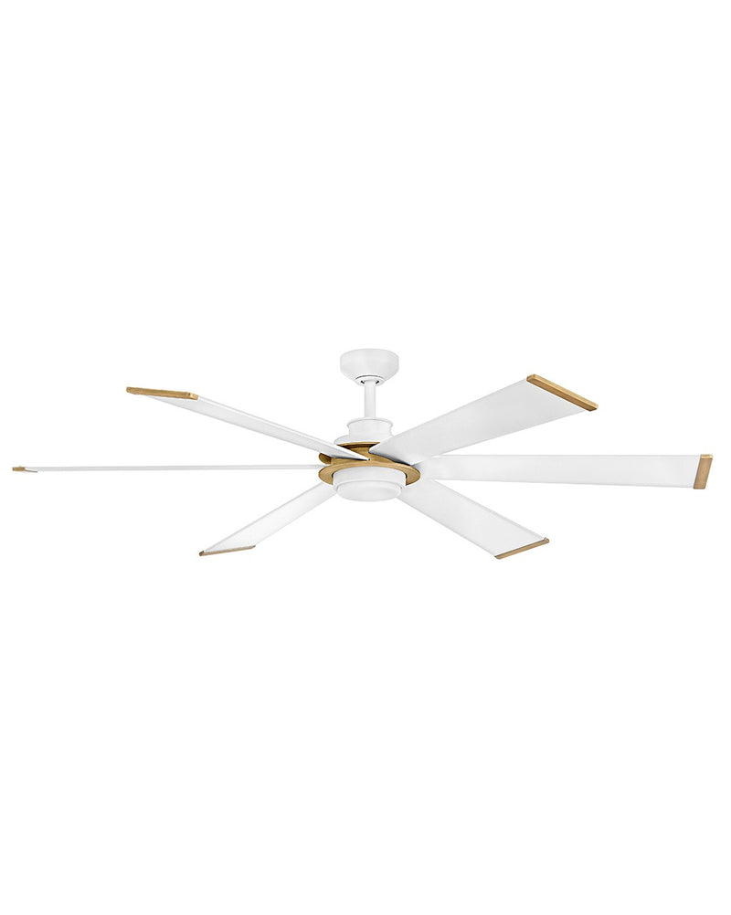 Hinkley 906964FMW-LDD 64" Ceiling Fan, Matte White