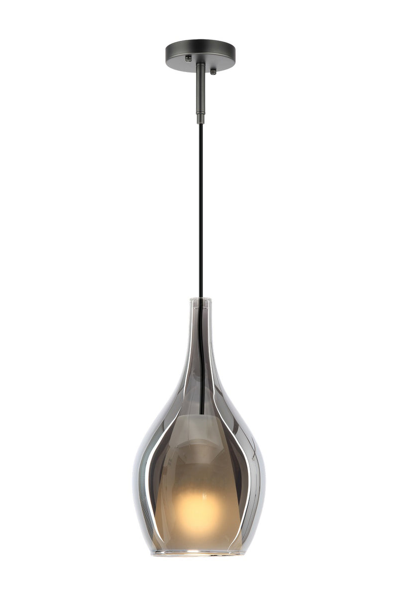 Matteo Lighting C37521MBSM One Light Pendant