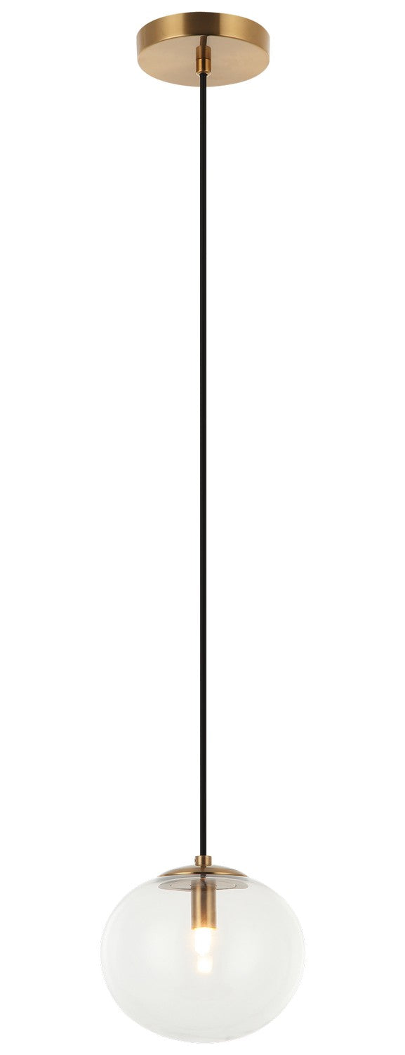 Matteo Lighting C38101AG One Light Pendant