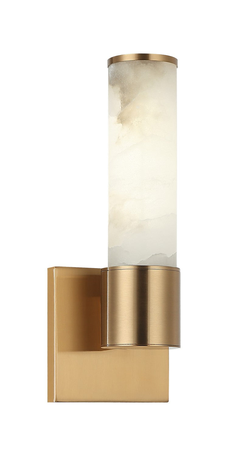 Matteo Lighting S01401AG One Light Wall Sconce