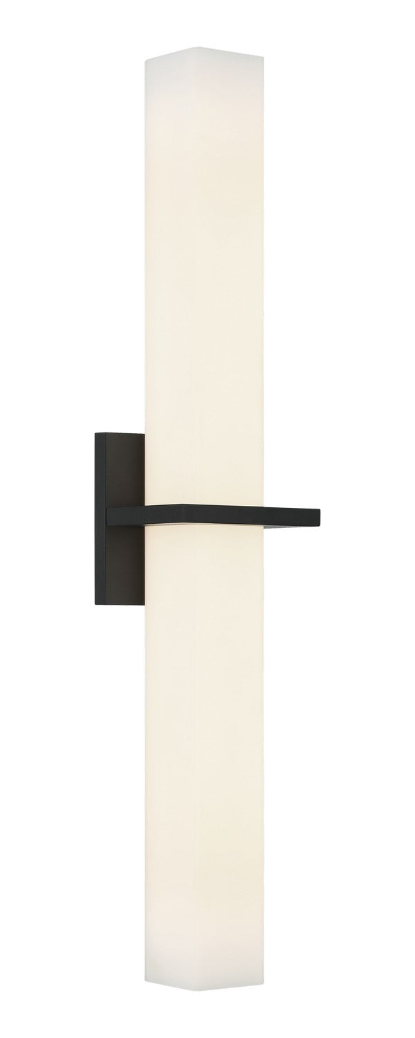 Matteo Lighting S15524MB LED Wall Sconce, Matte Black