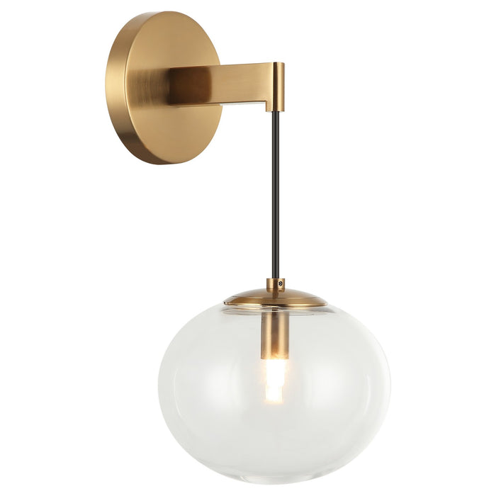 Matteo Lighting W38101AG One Light Wall Sconce