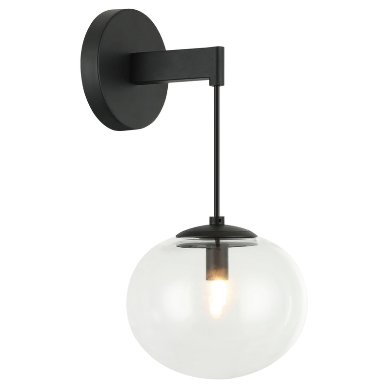 Matteo Lighting W38101MB One Light Wall Sconce