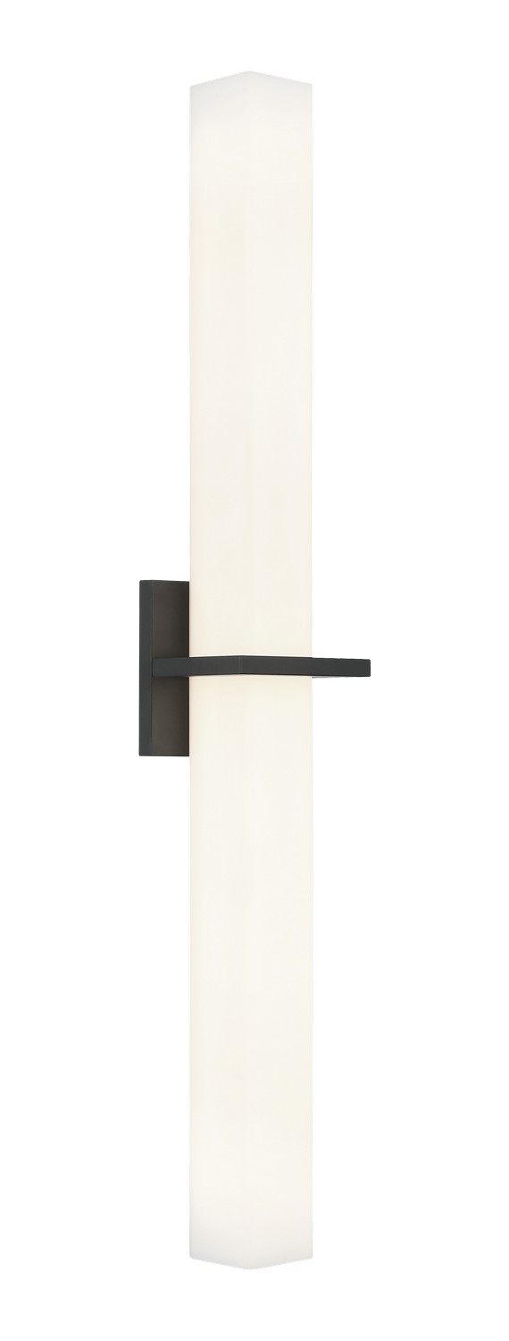 Matteo Lighting S15530MB LED Wall Sconce, Matte Black