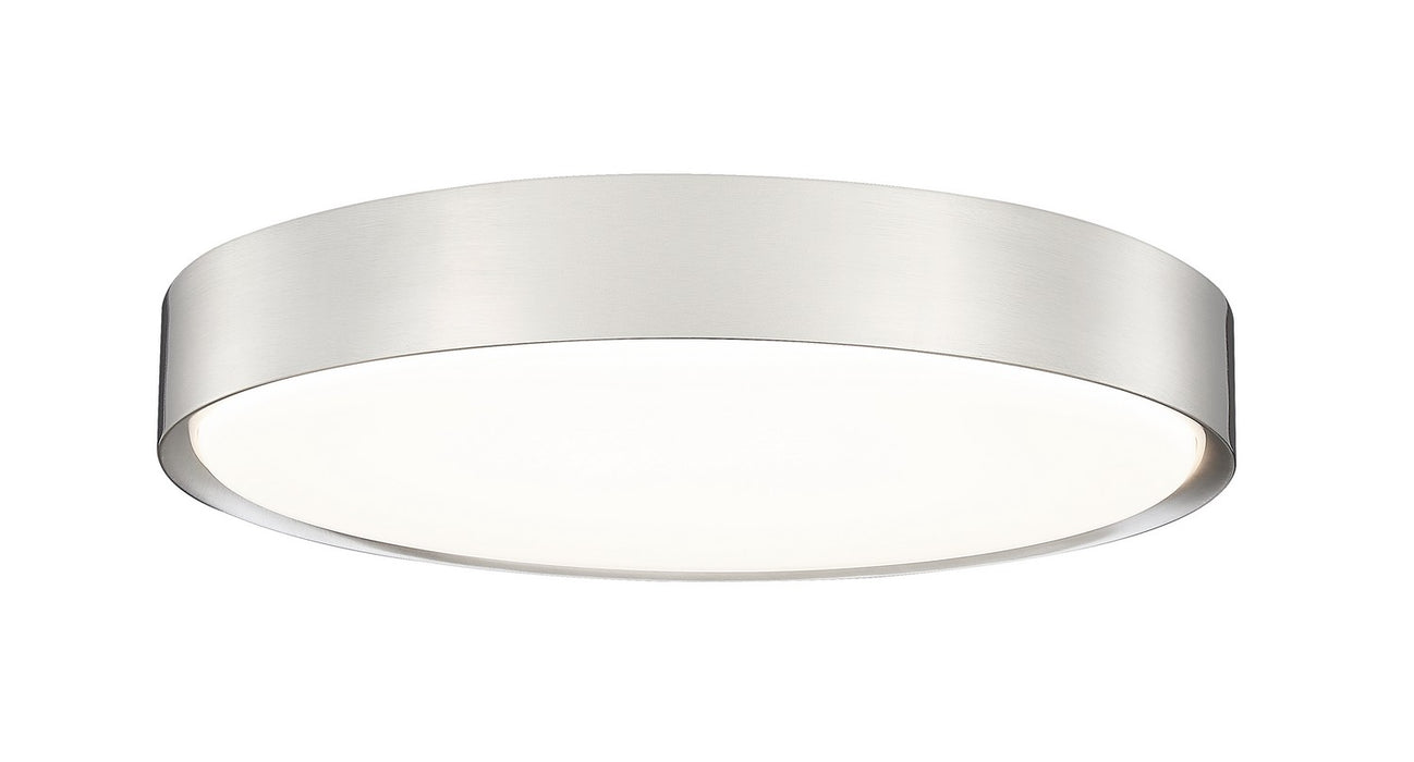 Z-Lite 1014F20-BN-LED LED Flush Mount, Brushed Nickel