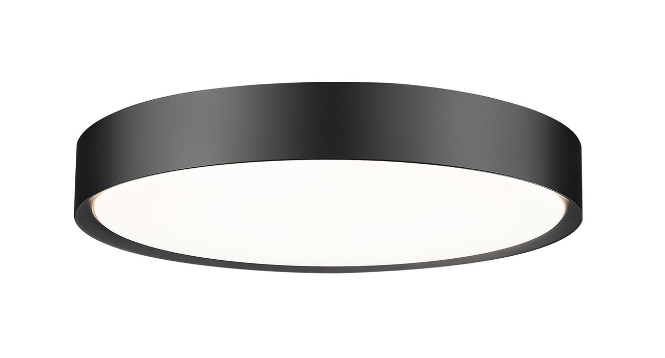 Z-Lite 1014F20-MB-LED LED Flush Mount, Matte Black