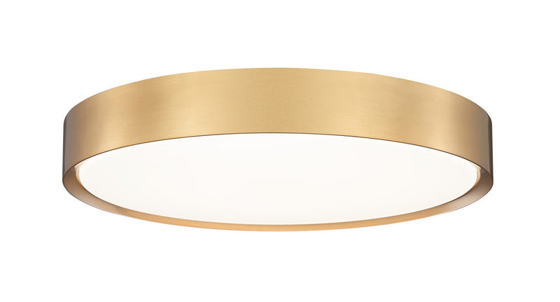 Z-Lite 1014F20-MGLD-LED LED Flush Mount, Modern Gold