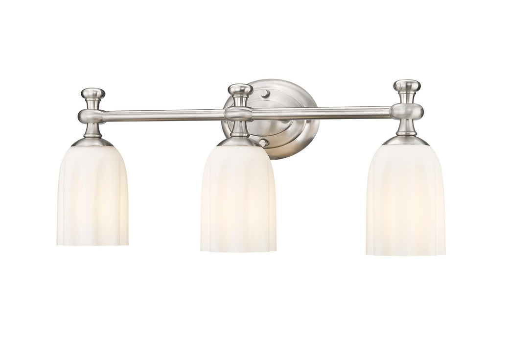 Z-Lite 1102-3V-BN Three Light Vanity, Brushed Nickel