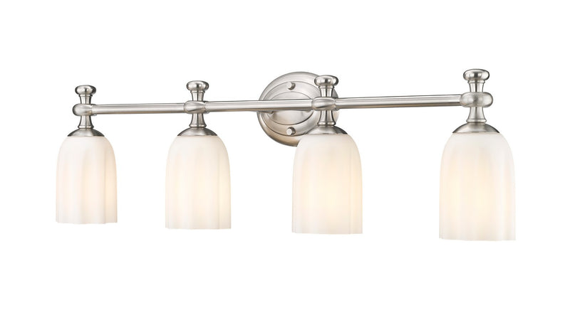 Z-Lite 1102-4V-BN Four Light Vanity, Brushed Nickel