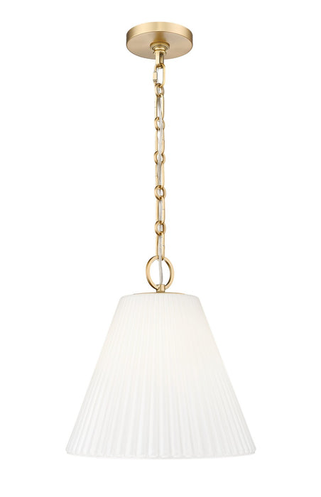 Z-Lite 3042P14-MGLD One Light Pendant, Modern Gold