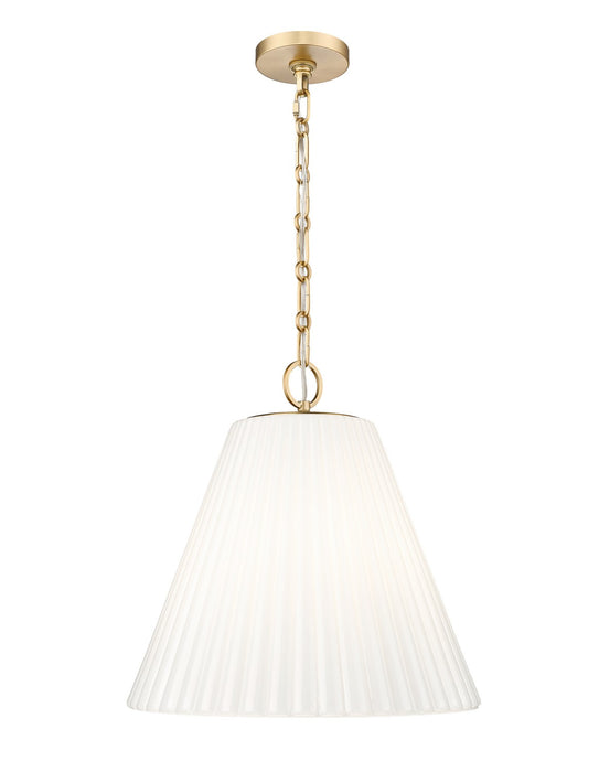 Z-Lite 3042P18-MGLD Three Light Pendant, Modern Gold