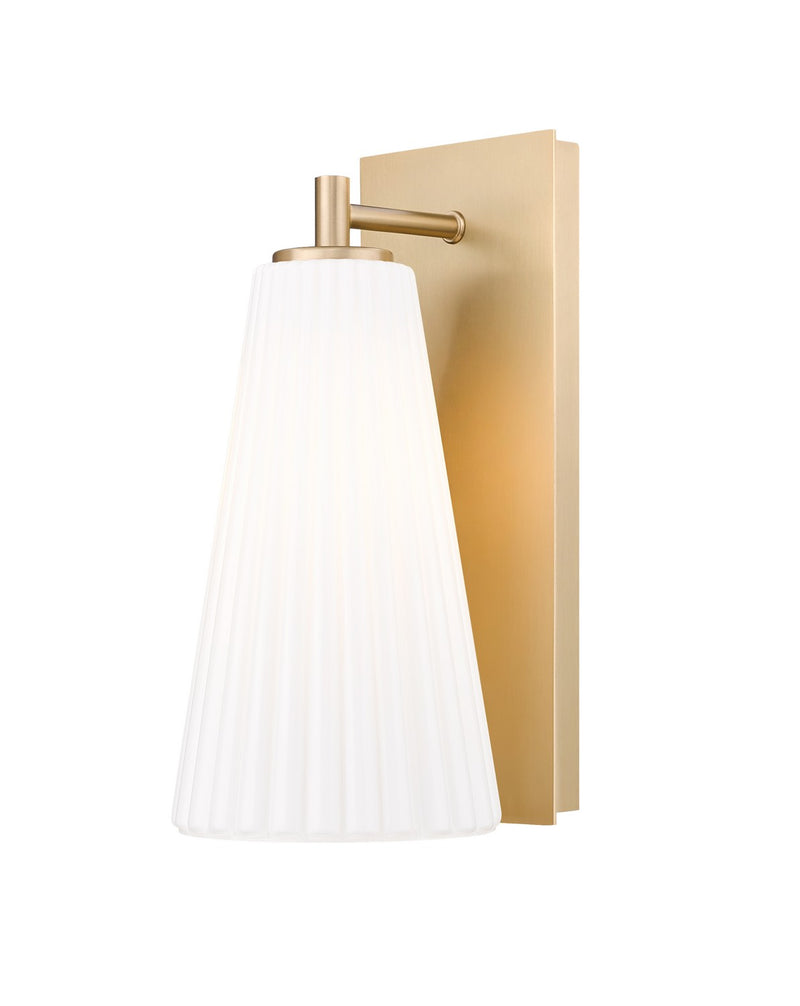 Z-Lite 3043-1SS-MGLD One Light Wall Sconce, Modern Gold