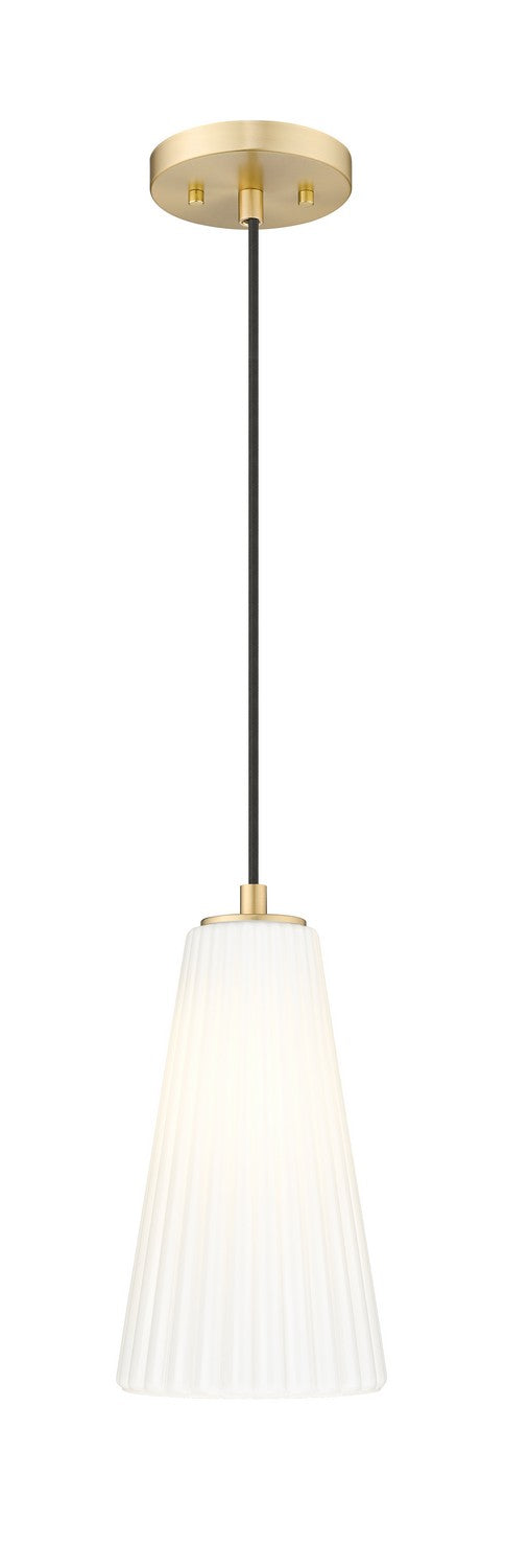 Z-Lite 3043P6-MGLD One Light Pendant, Modern Gold