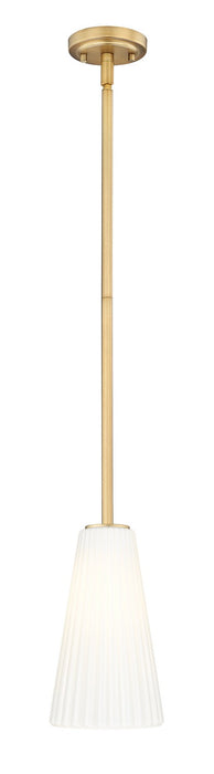 Z-Lite 3043P6-ROD-MGLD One Light Pendant, Modern Gold
