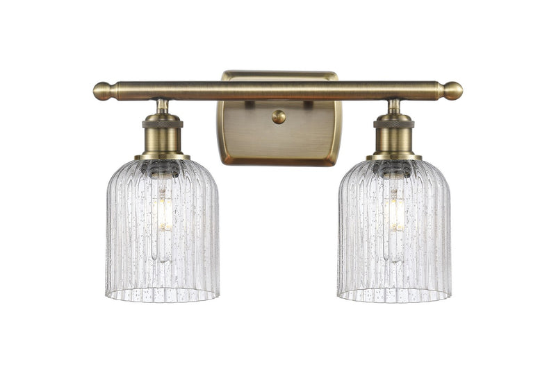 Innovations 516-2W-AB-G559-5SDY Two Light Bath Vanity, Antique Brass