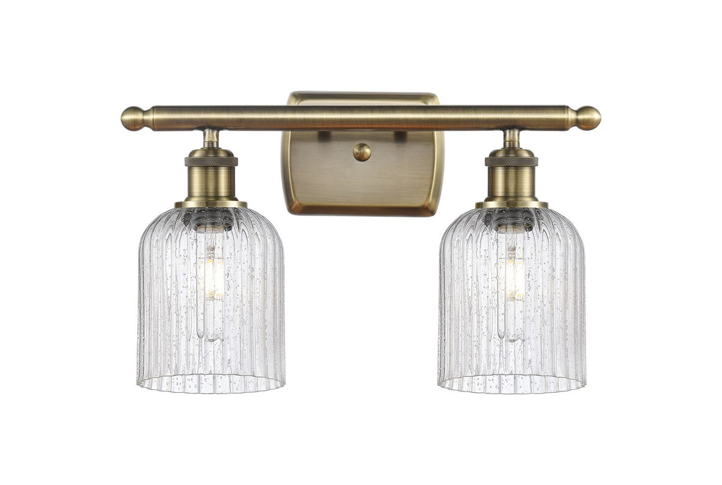Innovations 516-2W-AB-G559-5SDY Two Light Bath Vanity, Antique Brass
