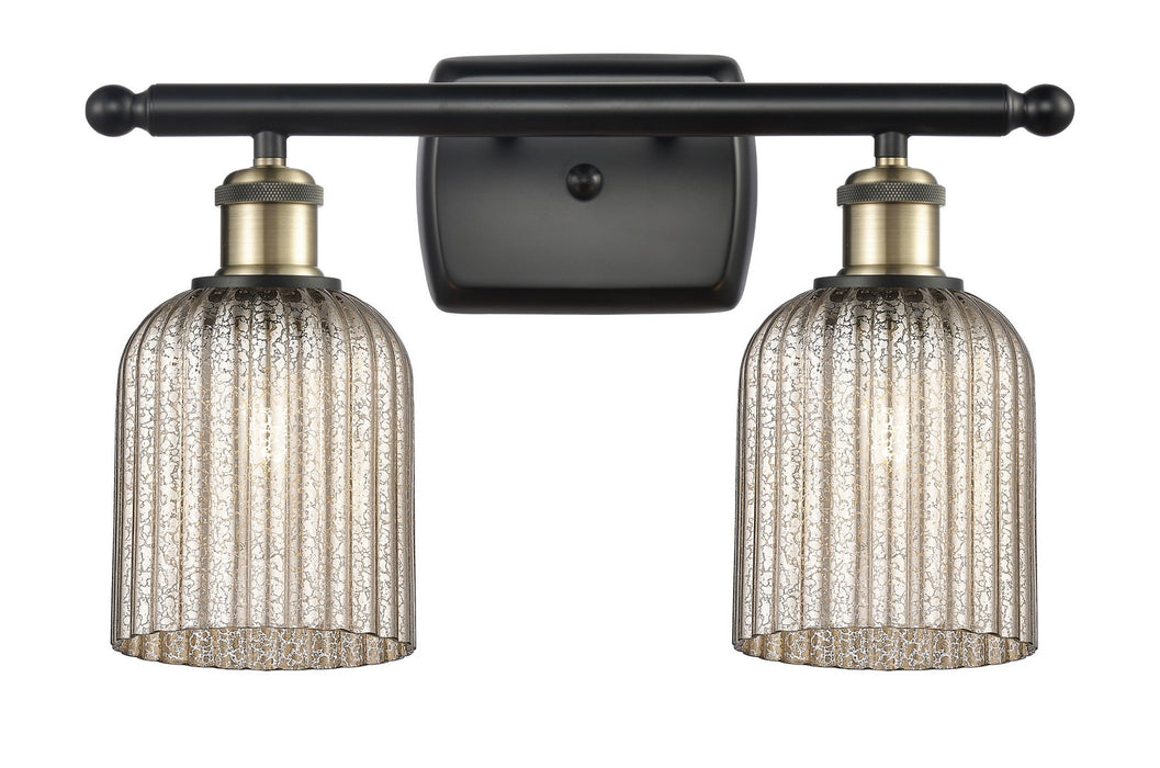 Innovations 516-2W-BAB-G559-5ME Two Light Bath Vanity, Black Antique Brass