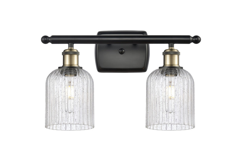 Innovations 516-2W-BAB-G559-5SDY Two Light Bath Vanity, Black Antique Brass