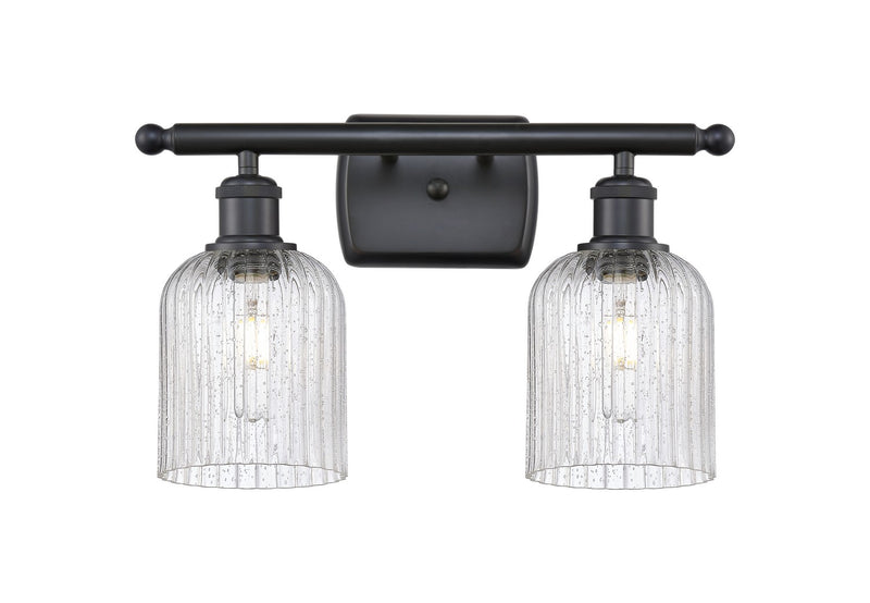 Innovations 516-2W-BK-G559-5SDY Two Light Bath Vanity, Matte Black